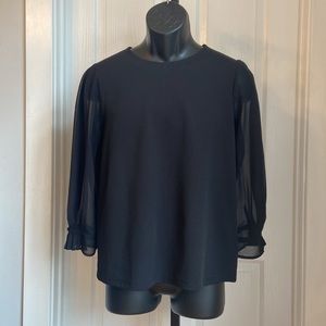 Ann Taylor Medium Black Blouse